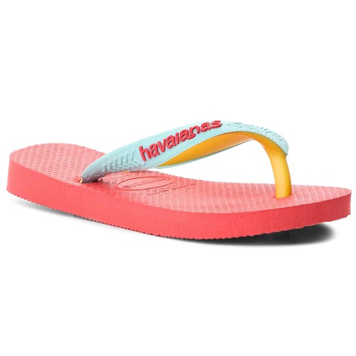 Japonki Havaianas Top Mix 41155496024 Coralnew Havaianas 37/38 promocja eobuwie.pl