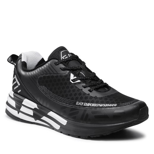 Sneakersy EA7 Emporio Armani X8X093 XK238 A120 Black/White 40.23 eobuwie.pl