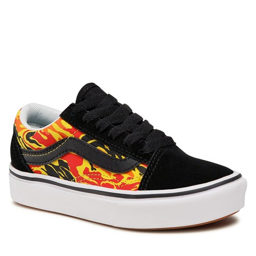 Tenisówki Vans Comfycush Old Sko VN0A4U1Q31O1 (Flame Camo) Blk/True Wht Vans 32.5 eobuwie.pl