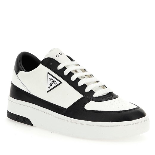 Sneakersy Guess Salerno FM7SIL LEA12 WHBLA Guess 44 eobuwie.pl