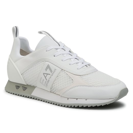 Sneakersy EA7 Emporio Armani X8X027 XK050 00175 White/Silver 45.13 eobuwie.pl