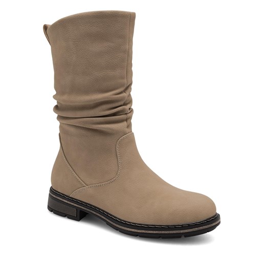 Kozaki Clara Barson JUDITH WS6201-04 Beżowy Clara Barson 39 eobuwie.pl wyprzedaż