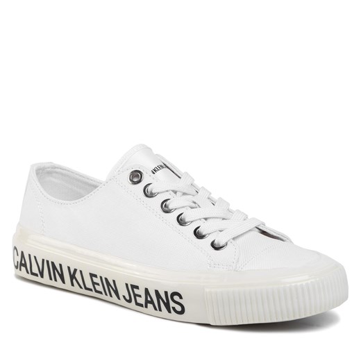 Tenisówki Calvin Klein Jeans Destinee B4R0807 White 38 eobuwie.pl
