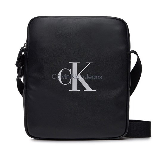 Saszetka Calvin Klein Jeans Monogram Soft Reporter 22 K50K511503 Black BEH one size eobuwie.pl