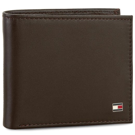 Duży Portfel Męski Tommy Hilfiger Eton Mini Cc Wallet AM0AM00655 041 ze sklepu eobuwie.pl w kategorii Portfele męskie - zdjęcie 166856837