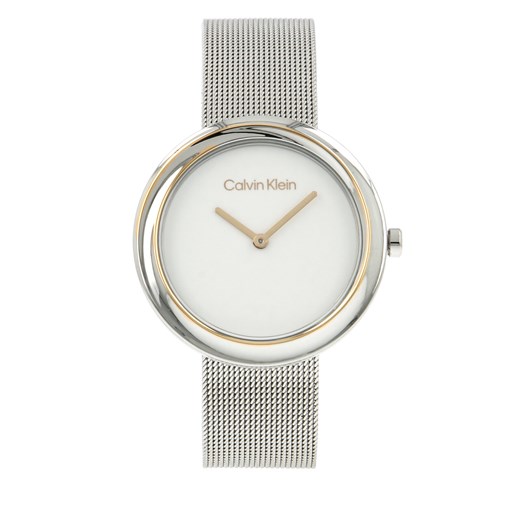 Zegarek Calvin Klein 25200011 Srebrny ze sklepu eobuwie.pl w kategorii Zegarki - zdjęcie 166857535