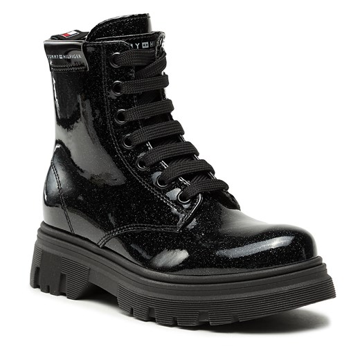 Kozaki Tommy Hilfiger T4A5-33041-1237999 M Black 999 Tommy Hilfiger 31 eobuwie.pl