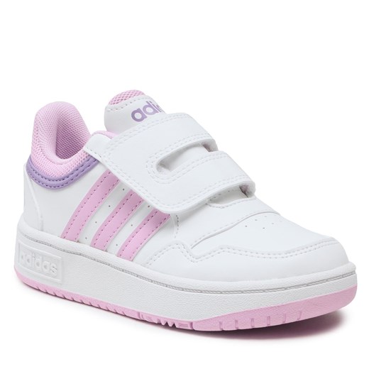 Buty adidas Hoops Shoes IF7734 Biały 26.5 eobuwie.pl