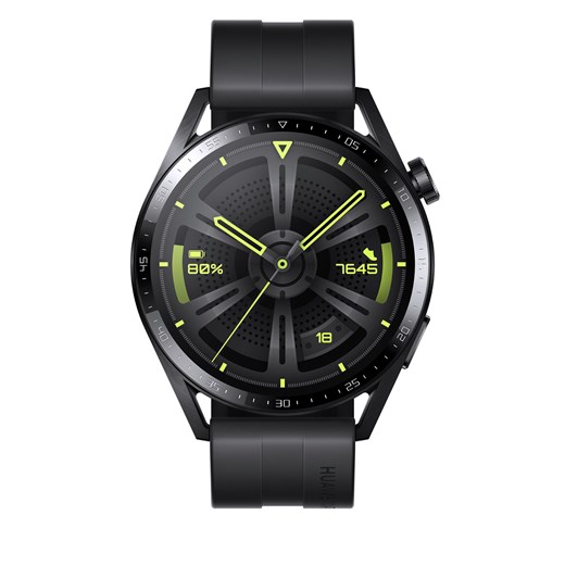 Smartwatch Huawei Watch Gt 3 JPT-B19 Black/Black ze sklepu eobuwie.pl w kategorii Zegarki - zdjęcie 166859186