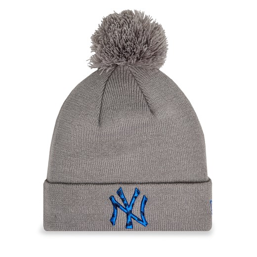 Czapka New Era Infill Bobble Nyy 60364328 Szary New Era one size promocyjna cena eobuwie.pl