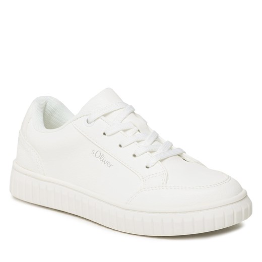 Sneakersy s.Oliver 5-43245-30 White 100 35 eobuwie.pl