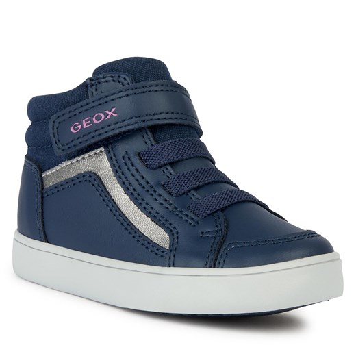 Sneakersy Geox B Gisli Girl B361ME 05410 C4002 M Navy Geox 22 wyprzedaż eobuwie.pl