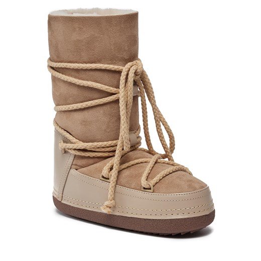 Śniegowce Inuikii Classic High 75107-007 Beige Inuikii 38 okazyjna cena eobuwie.pl
