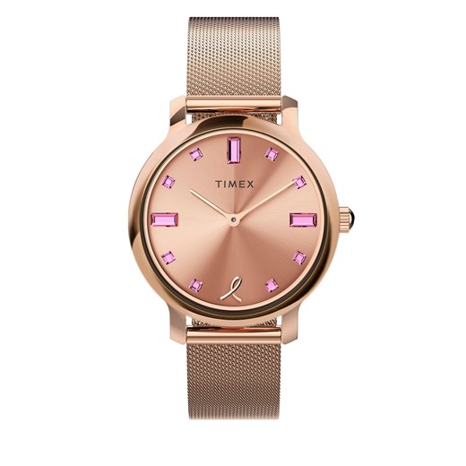 Zegarek Timex Transcend TW2V52800 Różowy ze sklepu eobuwie.pl w kategorii Zegarki - zdjęcie 166862726