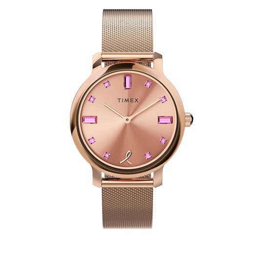 Zegarek Timex Transcend TW2V52800 Rose Gold ze sklepu eobuwie.pl w kategorii Zegarki - zdjęcie 166862726