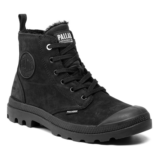 Trapery Palladium Pampa Hi Zip Wl 05982-010-M All Black Palladium 43 eobuwie.pl