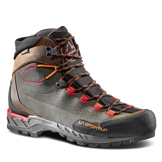 Trekkingi La Sportiva Trango Tech Leather Gtx GORE-TEX 21S900208 Szary ze sklepu eobuwie.pl w kategorii Buty trekkingowe męskie - zdjęcie 166862959