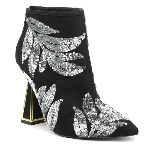 Botki Kat Maconie Lucie Black/Silver Kat Maconie 38 eobuwie.pl