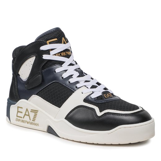 Sneakersy EA7 Emporio Armani X8Z039 XK331 S493 Blk/Blu 41.13 eobuwie.pl