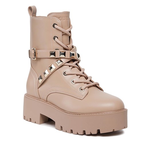 Botki Guess Vaida FL8VDA ELE10 CAMEL Guess 39 wyprzedaż eobuwie.pl