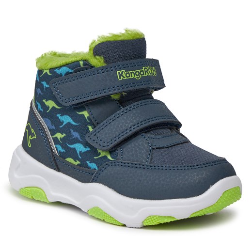 Trzewiki KangaRoos KS-Goku V 02220-000-4054 Dk Navy/Lime Kangaroos 27 eobuwie.pl