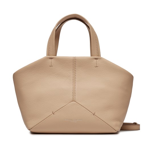 Torebka Gianni Chiarini Ambra BS 9783/24PE STSR-CHEV Cream ze sklepu eobuwie.pl w kategorii Torby Shopper bag - zdjęcie 166865735