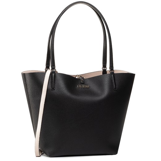 Torebka Guess Alby (VG) HWVG74 55230 Czarny ze sklepu eobuwie.pl w kategorii Torby Shopper bag - zdjęcie 166867915