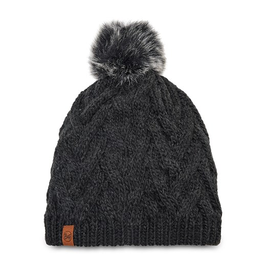 Czapka Buff Knitted & Fleece Hat 123515.901.10.00 Graphite ze sklepu eobuwie.pl w kategorii Czapki zimowe męskie - zdjęcie 166868817