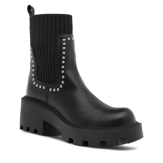 Botki DeeZee INGE H67091-5 Czarny 35 wyprzedaż eobuwie.pl