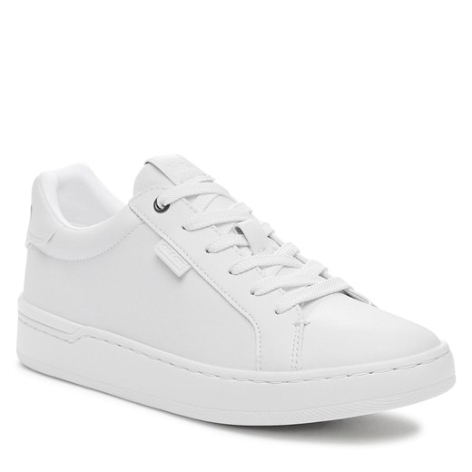 Sneakersy Coach Lowline Leather CN577 Optic White OPI Coach 40 eobuwie.pl