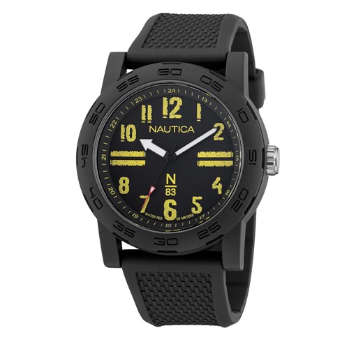 Zegarek Nautica NAPATS303 Black/Black Nautica one size eobuwie.pl