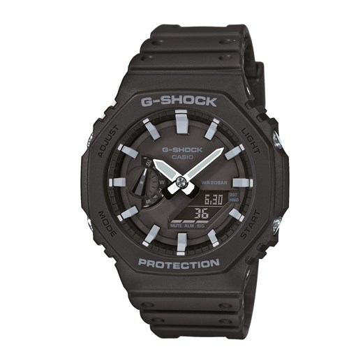 Zegarek G-Shock GA-2100-1AER Black/Black ze sklepu eobuwie.pl w kategorii Zegarki - zdjęcie 166871205