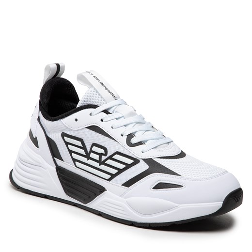Sneakersy EA7 Emporio Armani X8X070 XK165 Q491 Off White/Black 42 eobuwie.pl