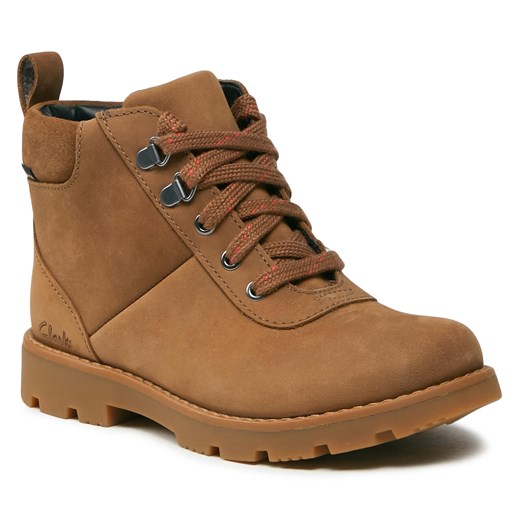 Trzewiki Clarks Heath Go Gtx Gore-Tex 261626797 Tan Leather Clarks 35 eobuwie.pl okazyjna cena