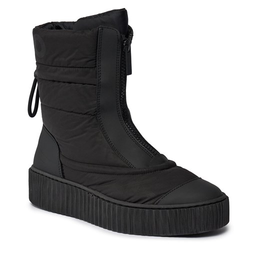 Śniegowce Hugo Jelissa 50504714 10254673 01 Black 001 37 eobuwie.pl