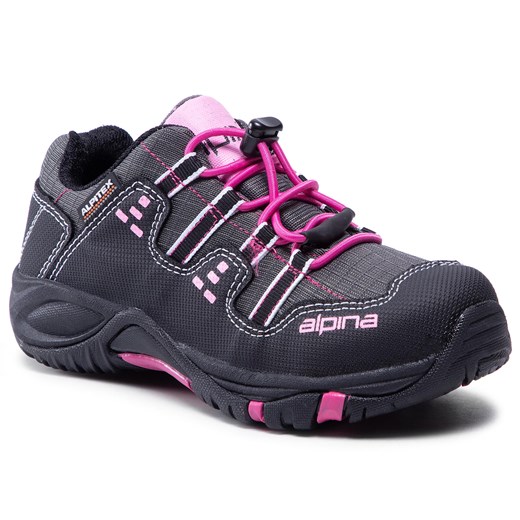 Trekkingi Alpina Atos 6408-2K Grey/Black Alpina 35 eobuwie.pl