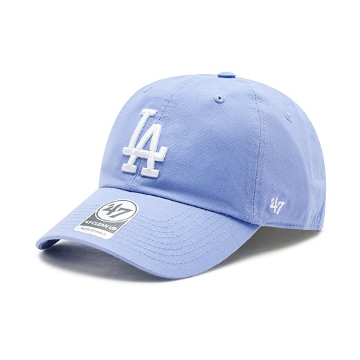 Czapka z daszkiem 47 Brand MLB Los Angeles Dodgers '47 CLEAN UP B-RGW12GWS-LVB Lavender ze sklepu eobuwie.pl w kategorii Czapki z daszkiem damskie - zdjęcie 166872549