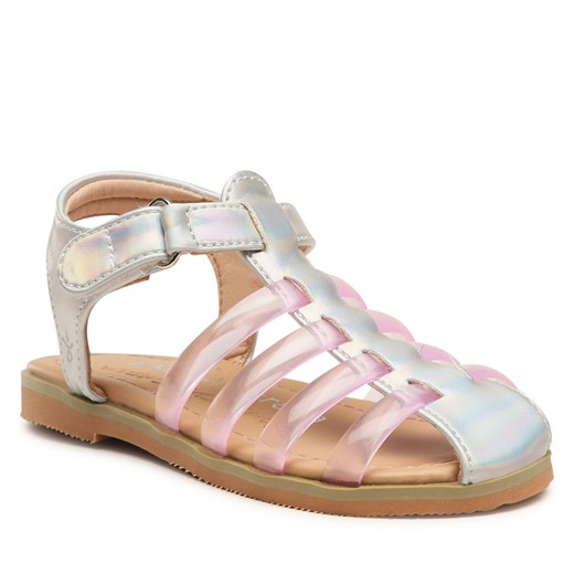 Sandały EMU Australia Brooklyn K12521 Silver/Pink Emu Australia 32 eobuwie.pl