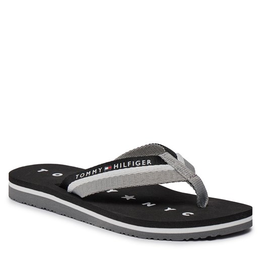 Japonki Tommy Hilfiger Tommy Loves Ny Beach Sandal FW0FW02370 Black 990 Tommy Hilfiger 38 eobuwie.pl