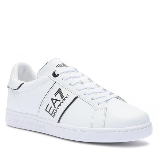 Sneakersy EA7 Emporio Armani X8X102 XK346 D611 White/Black 41.13 wyprzedaż eobuwie.pl