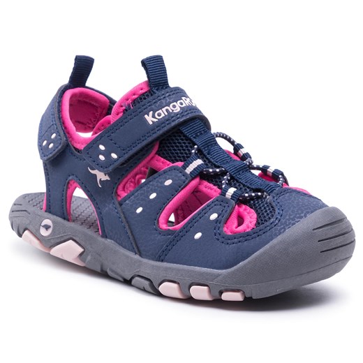 Sandały KangaRoos K-Trek 18731 000 4294 Dk Navy/Fandango Pink Kangaroos 34 eobuwie.pl