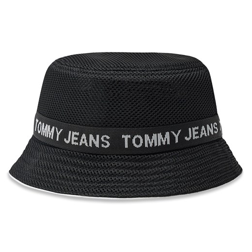 Kapelusz Tommy Jeans Bucket Sport AM0AM11007 Czarny ze sklepu eobuwie.pl w kategorii Kapelusze męskie - zdjęcie 166874808