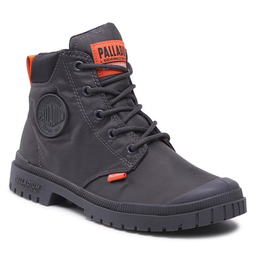 Trapery Palladium Pampa Sp20 Cuff Wp+ 76835-021-M Asphalt Palladium 37 eobuwie.pl