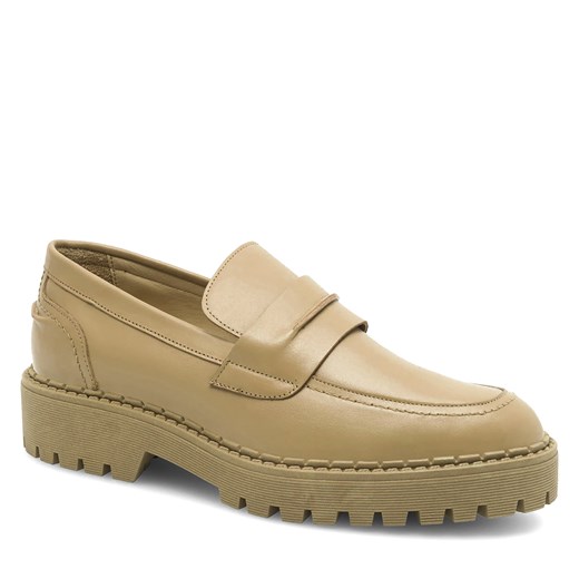 Loafersy Gino Rossi 23251 Camel Gino Rossi 39 eobuwie.pl