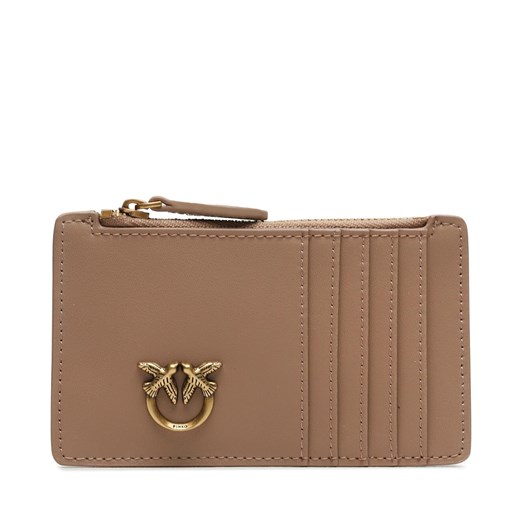 Etui na karty kredytowe Pinko Airone Cardholder AI 23-24 100251 A0F1 Beige D01Q Pinko one size eobuwie.pl okazyjna cena