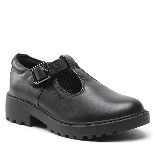 Półbuty Geox J Casey G. E J8420E 00043 C9999 M Black Geox 32 eobuwie.pl