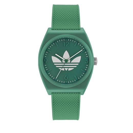Zegarek adidas Originals Project Two Watch AOST23050 Zielony ze sklepu eobuwie.pl w kategorii Zegarki - zdjęcie 166878468