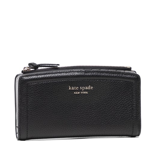 Duży Portfel Damski Kate Spade Zip Slim Wallet K5613 Black 001 one size eobuwie.pl
