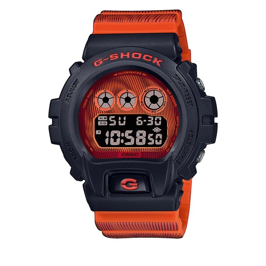 Zegarek G-Shock DW-6900TD-4ER Orange ze sklepu eobuwie.pl w kategorii Zegarki - zdjęcie 166878865