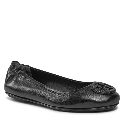 Baleriny Tory Burch Minnie Travel Ballet Pave 155637 Perfect Black/Jet 006 Tory Burch 35.5 eobuwie.pl